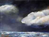 176 - Wolken-Meer 30x40 cm