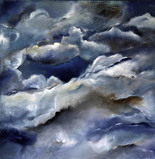 178 - In den Wolken 50x50 cm